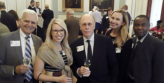 Alumni at an event in Washington, D.C.