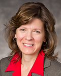 Headshot photo of Patricia DePompei smiling at camera