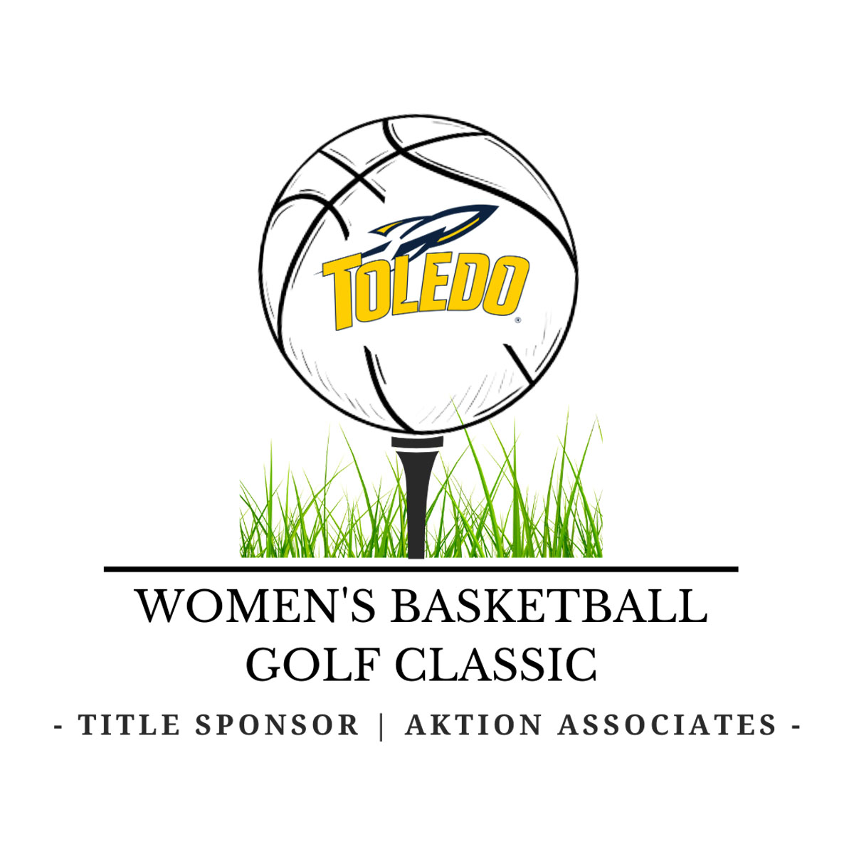 UT Women's Basketball Golf Outing Logo
