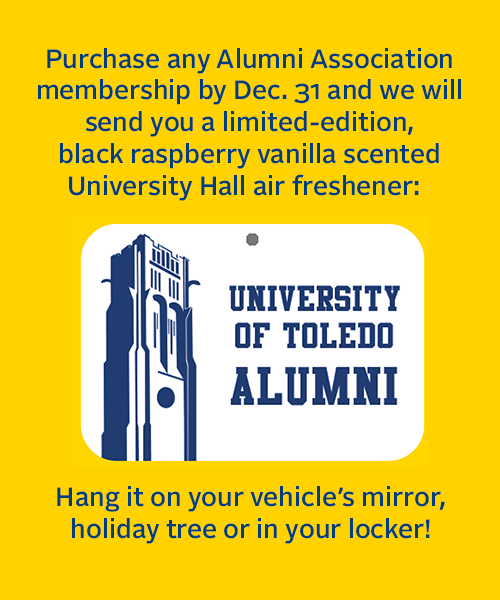 Limited edition University Hall air freshener