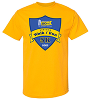 The 2023 Alumni and Friends 5K t-shirt design