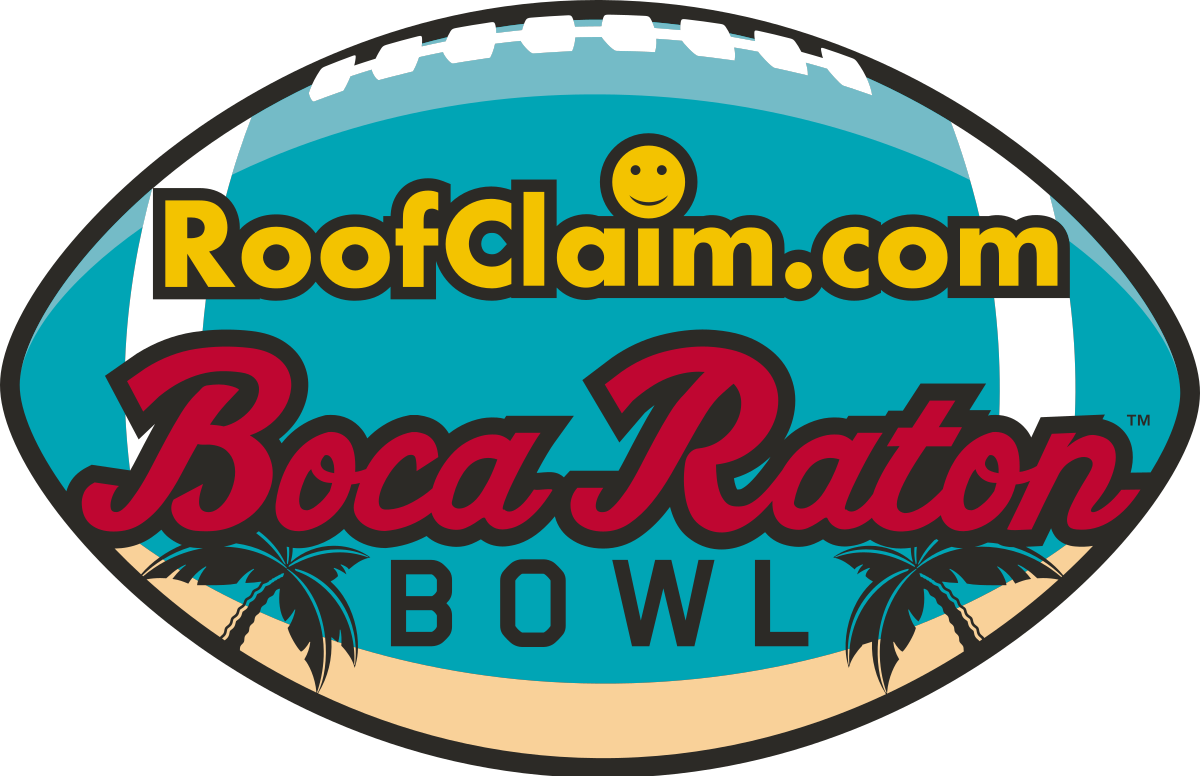 Roofclaim.com Boca Raton Bowl Logo
