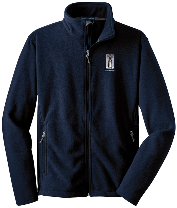 Fleece with the UT Alumni Association logo embroidered on the chest